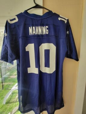 Reebok OnField NFL NY GIANTS Manning #10 Jersey